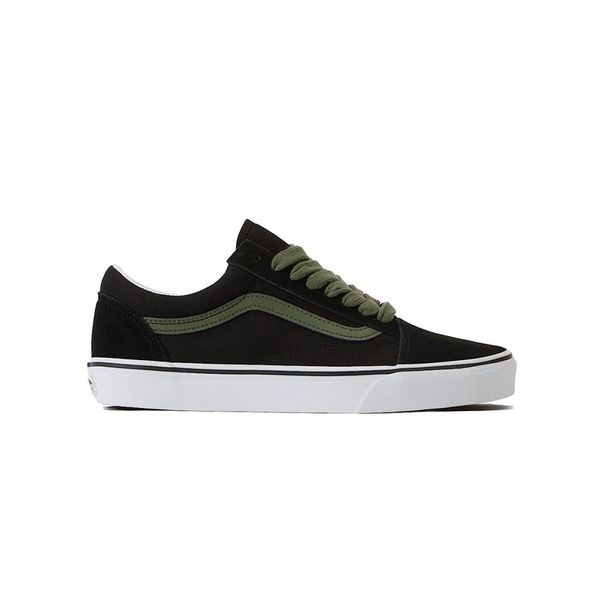Buty VANS OLD SKOOL Czarny. Czarne buty sportowe męskie Vans, ze skóry, bez zapięcia, Vans Old Skool. Za 384.58 zł.