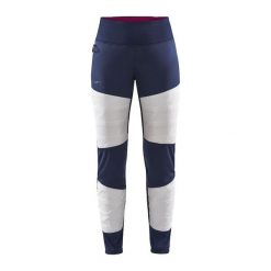 Spodnie dresowe Craft Adv Nordic Speed. Niebieskie spodnie dresowe damskie Craft, bez wzorów, z dresówki, do biegania. W wyprzedaży za 277.00 zł.
