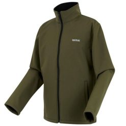 Męska warstwa środkowa Cera V Softshell. Brązowe kurtki męskie Regatta, m, bez wzorów, z softshellu, sportowe, bez kaptura. W wyprzedaży za 134.99 zł.