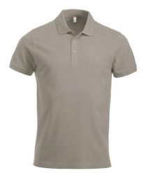 Clique Classic Lincoln S/S koszulka polo męska bawełniana, nowy krój – silver. Szare koszulki polo męskie CLIQUE, m, bez wzorów, z bawełny, klasyczne, bez ramiączek. Za 121.45 zł.