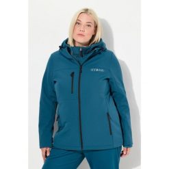Damskie Kurtka softshell HYPRAR hydrofobowa stretch odblask. Niebieskie kurtki damskie Ulla Popken, plus size, bez wzorów, z elastanu, bez kaptura. W wyprzedaży za 383.99 zł.