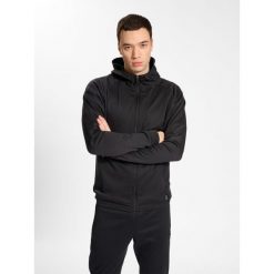Bluza z kapturem i zamkiem błyskawicznym Hummel MT Interval. Czarne bluzy męskie Hummel, l, bez wzorów, z kapturem. W wyprzedaży za 176.45 zł.
