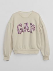 Gap Bluza 773157-02 Écru Regular Fit. Bluzy dla dziewczynek GAP, bez wzorów, z bawełny, bez ramiączek, bez kaptura. Za 99.99 zł.