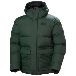 Kurtka puchowa Helly Hansen Nordic. Czarne kurtki męskie Helly Hansen, na zimę, m, bez wzorów, z materiału, bez kaptura. Za 1,231.50 zł.