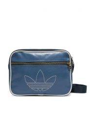 Adidas Torebka Airliner JC8302 Niebieski. Niebieskie listonoszki damskie Adidas, bez wzorów, ze skóry, bez dodatków. Za 199.99 zł.