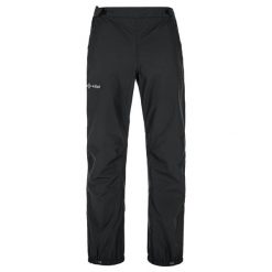 Męskie spodnie outdoorowe Kilpi ALPIN-M. Czarne spodnie sportowe męskie Kilpi, na lato, m, bez wzorów, z materiału, trekkingowe. Za 334.00 zł.