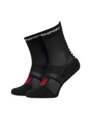 Compressport Skarpety krótkie Pro Racing V4.0 Run Low XU00047B Czarny. Czarne skarpety męskie Compressport, bez wzorów, z syntetyku. Za 69.99 zł.