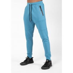 Newark SweatSpodnie - Niebieski. Niebieskie buty sportowe męskie GORILLA WEAR, s, bez wzorów, na fitness i siłownię. Za 263.00 zł.