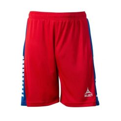 Szorty Select LNH. Czerwone krótkie spodenki sportowe męskie Select, l, bez wzorów, z poliesteru, do piłki ręcznej. Za 93.50 zł.