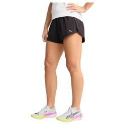 Spodenki do biegania damskie PUMA Run Velocity 3". Czarne szorty sportowe damskie Puma, na lato, xl, bez wzorów, z materiału, sportowe, do biegania. Za 119.99 zł.