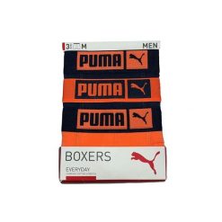 Bokserki męskie Puma BASIC PLACED LOGO 3-PACK 93554810 r M. Bokserki męskie Puma, m, bez wzorów, z bawełny. Za 157.26 zł.