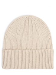 Colorful Standard czapka z wełny merynosów Mężczyźni Wełna merino beżowy, ONE SIZE. Brązowe czapki i kapelusze męskie Colorful Standard, bez wzorów, z wełny. Za 179.95 zł.