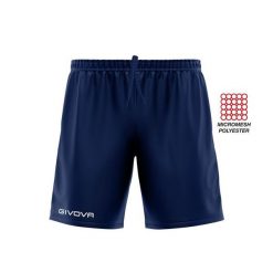 Spodenki piłkarskie dla dorosłych Givova One granatowe. Niebieskie krótkie spodenki sportowe męskie Givova, m, bez wzorów, z poliesteru, do piłki nożnej. Za 64.35 zł.
