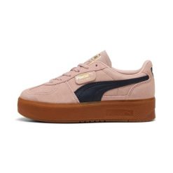 Buty sportowe damskie Puma PALERMO ELEVATA. Brązowe obuwie sportowe damskie Puma, bez wzorów, trekkingowe. W wyprzedaży za 259.00 zł.