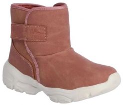 Buty zimowe dziecięce Loap Aina różowe. Czerwone buty zimowe dziewczęce Scarpa, bez wzorów, z futra, bez zapięcia. Za 166.99 zł.