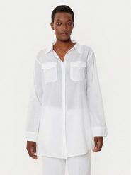 LAUREN RALPH LAUREN Koszula 20501076 Biały Regular Fit. Białe koszule damskie Lauren Ralph Lauren, xs, bez wzorów, z bawełny, bez kołnierzyka, bez ramiączek. Za 719.99 zł.