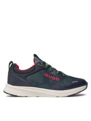HUGO Sneakersy G00304 S Granatowy. Niebieskie buty sportowe chłopięce Hugo, bez wzorów, z materiału, bez zapięcia. Za 359.99 zł.