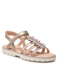 Sandały Geox. Niebieskie sandały chłopięce Geox, bez zapięcia. Za 189.99 zł.