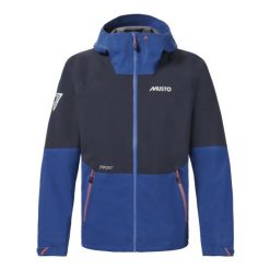 Kurtka żeglarska męska Musto BR3 Sport. Niebieskie kurtki męskie Musto, l, bez wzorów, z materiału, klasyczne, bez kaptura. Za 1,259.00 zł.