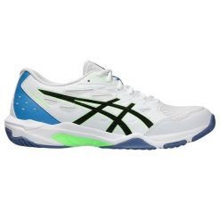 Buty do siatkówki męskie Asics Gel-Rocket 11 Men. Białe buty sportowe męskie Asics, bez zapięcia, do piłki ręcznej. Za 339.00 zł.