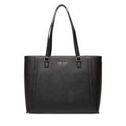 Torebka Nine West. Czarne torebki do ręki damskie Nine West, bez wzorów, klasyczne, bez dodatków. Za 299.99 zł.