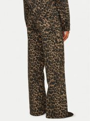 JJXX Spodnie materiałowe Sarah 12273087 Brązowy Wide Leg. Brązowe spodnie materiałowe damskie JJXX, xs, bez wzorów, z bawełny. Za 129.99 zł.