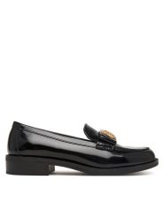 Liu Jo Loafersy Madison 02 SF6069 PX362 Czarny. Czarne mokasyny damskie Liu Jo, z lakierowanej skóry. Za 659.99 zł.