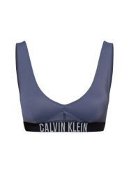 Calvin Klein stanik bikini - bralette Kobiety niebieski|szary, L. Niebieskie bikini damskie Calvin Klein, l, bez wzorów. Za 279.95 zł.