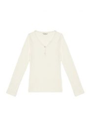 Guess Bluzka J5YP02 KBCO2 Écru Regular Fit. Bluzki dla dziewczynek Guess, z aplikacjami, z wiskozy, bez kołnierzyka, bez ramiączek. Za 119.99 zł.
