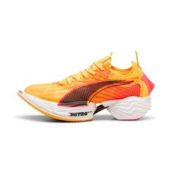 Damskie buty do biegania Puma Fast-R Nitro Elite 2 Fire. Brązowe obuwie sportowe damskie Puma, bez wzorów, do biegania. Za 484.35 zł.