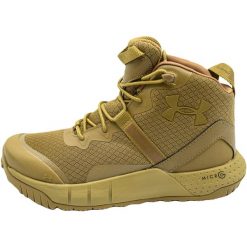 Buty turystyczne męskie, Under Armour Micro G Valsetz Mid. Brązowe trekkingi męskie Under Armour, trekkingowe. Za 459.99 zł.