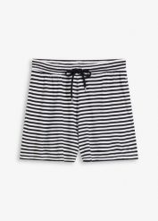 Szorty plażowe z lejącej wiskozy. Czarne szorty damskie bonprix, bez wzorów, z wiskozy. Za 67.99 zł.