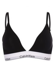 Calvin Klein biustonosz Kobiety Dżersej czarny, S. Czarne biustonosze Calvin Klein, bez wzorów, z dżerseju. Za 189.95 zł.