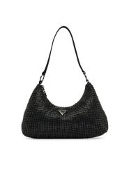 Guess Torebka Jewels HWEG22 48720 Czarny. Czarne torebki do ręki damskie Guess, z aplikacjami, z materiału, bez dodatków. Za 544.99 zł.