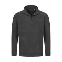 Męska Bluza Polarowa Z Zamkiem Błyskawicznym. Czarne bluzy męskie Stedman, m, bez wzorów, z polaru, bez kaptura, trekkingowe. Za 102.99 zł.