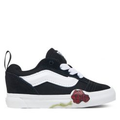 Tenisówki Vans. Czarne trampki i tenisówki dziewczęce Vans, bez wzorów, bez zapięcia. Za 239.99 zł.