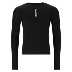 Koszulka termoaktywna z długim rękawem Elite Lab Core Elite X1. Czarne koszulki sportowe męskie ELITE LAB, bez wzorów, bez kołnierzyka, bez ramiączek, do biegania. Za 295.00 zł.