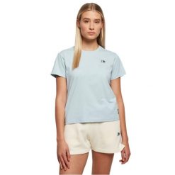 Koszulka damska Urban Classics Starter Essential. Niebieskie koszulki sportowe damskie Urban Classics, bez wzorów, z dzianiny, bez kołnierzyka, bez ramiączek. Za 149.50 zł.