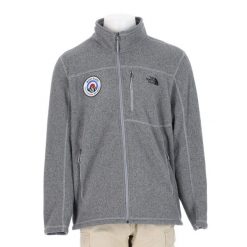 Second life - Męska szara bluza polarowa TNF - Jak nowy. Szare bluzy męskie The North Face, m, bez wzorów, z polaru, bez kaptura. Za 170.36 zł.