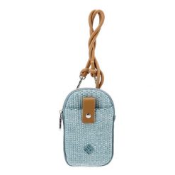 Niebieska Modna Damska Torebka Na Telefon Pepe Moll. Niebieskie torebki do ręki damskie Pepe Moll, bez wzorów, eleganckie, bez dodatków. Za 179.00 zł.