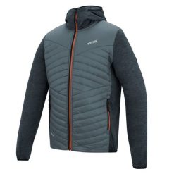 Męska kurtka pikowana Andreson Marl Hybrid. Brązowe kurtki męskie Regatta, l, bez wzorów, z poliamidu, bez kaptura. Za 183.99 zł.