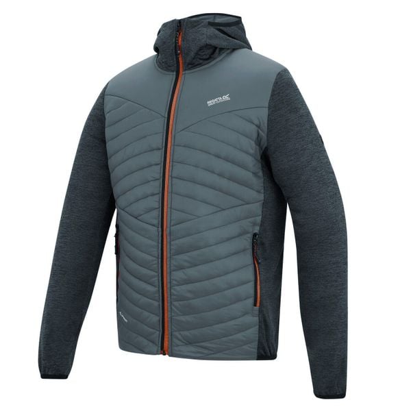 Męska kurtka pikowana Andreson Marl Hybrid. Brązowe kurtki męskie Regatta, l, bez wzorów, z poliamidu, bez kaptura. Za 183.99 zł.