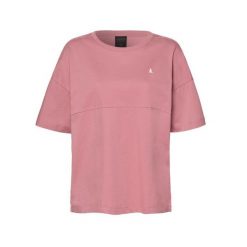 Koszulka damska Musto Marine. Czerwone t-shirty damskie Musto, l, bez wzorów, z bawełny, marine, bez kołnierzyka. Za 226.40 zł.