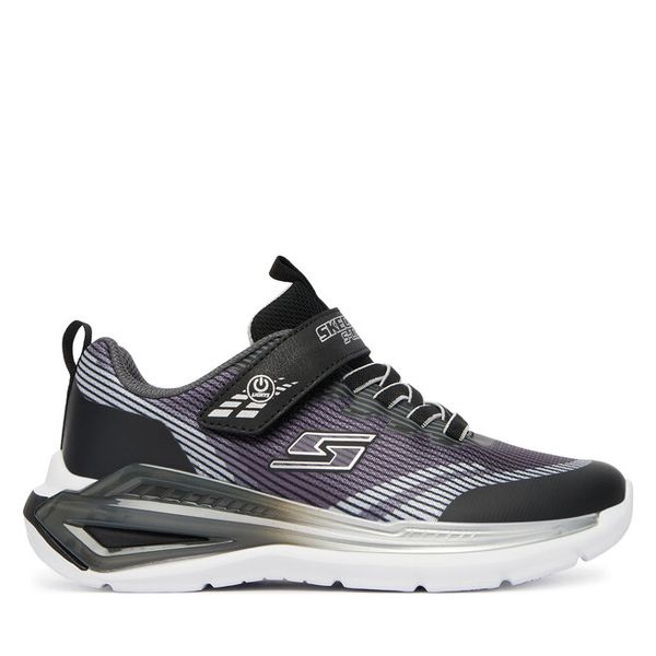 Sneakersy Skechers. Czarne trampki i tenisówki chłopięce Skechers, bez wzorów, bez zapięcia. Za 153.99 zł.