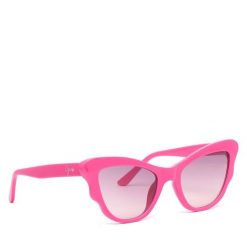 Okulary przeciwsłoneczne Guess. Czerwone okulary przeciwsłoneczne dla dzieci Guess. Za 299.99 zł.