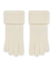 Coach Rękawiczki CCM98 Écru. Czapki i kapelusze damskie Coach, bez wzorów, z dzianiny. Za 259.99 zł.