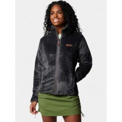 Sweter Damski Columbia Fire Side II Sherpa Fz. Czarne swetry damskie Columbia, xs, bez wzorów, z polaru, sportowe, bez kołnierzyka, bez ramiączek, bez kaptura. W wyprzedaży za 271.15 zł.