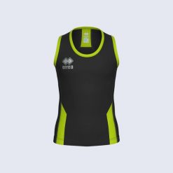 Koszulka dziewczęca Errea Regis. Czarne t-shirty i topy dla dziewczynek ERREA, bez wzorów, z materiału, bez ramiączek. Za 210.99 zł.