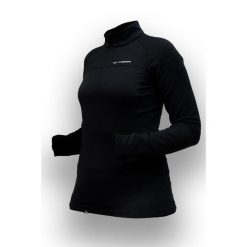 Bluza Trimm CUBE LADY. Czarne bluzy sportowe damskie TRIMM, bez wzorów, z polaru, bez kaptura, narciarskie. W wyprzedaży za 140.00 zł.