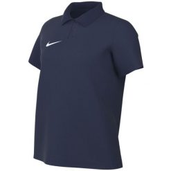 Koszulka damska Nike Dri-FIT Park 26 Polo. Niebieskie obuwie sportowe damskie Nike, bez wzorów, z bawełny, na fitness i siłownię. Za 115.99 zł.